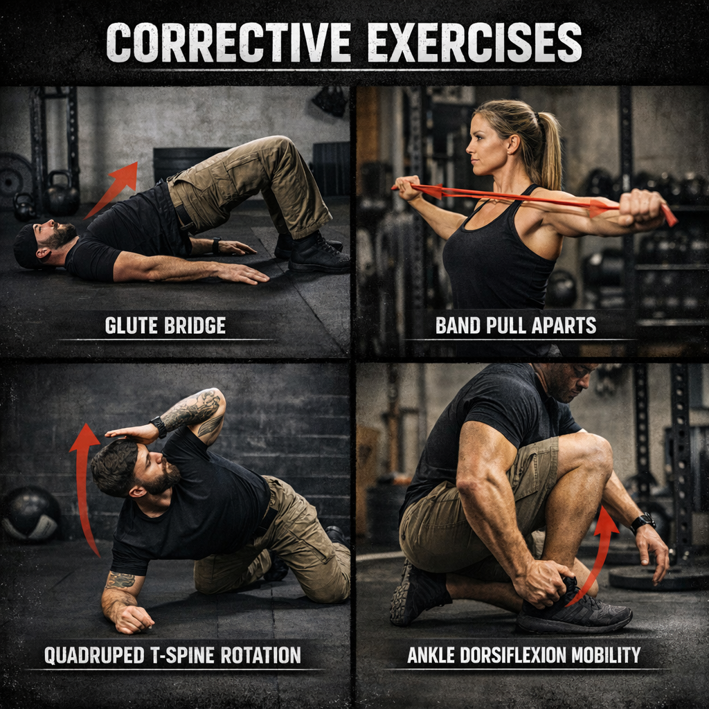 Corrective exercise videos